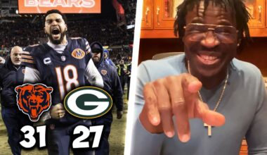 Michael Irvin Reacts to Bears Win vs Packers
