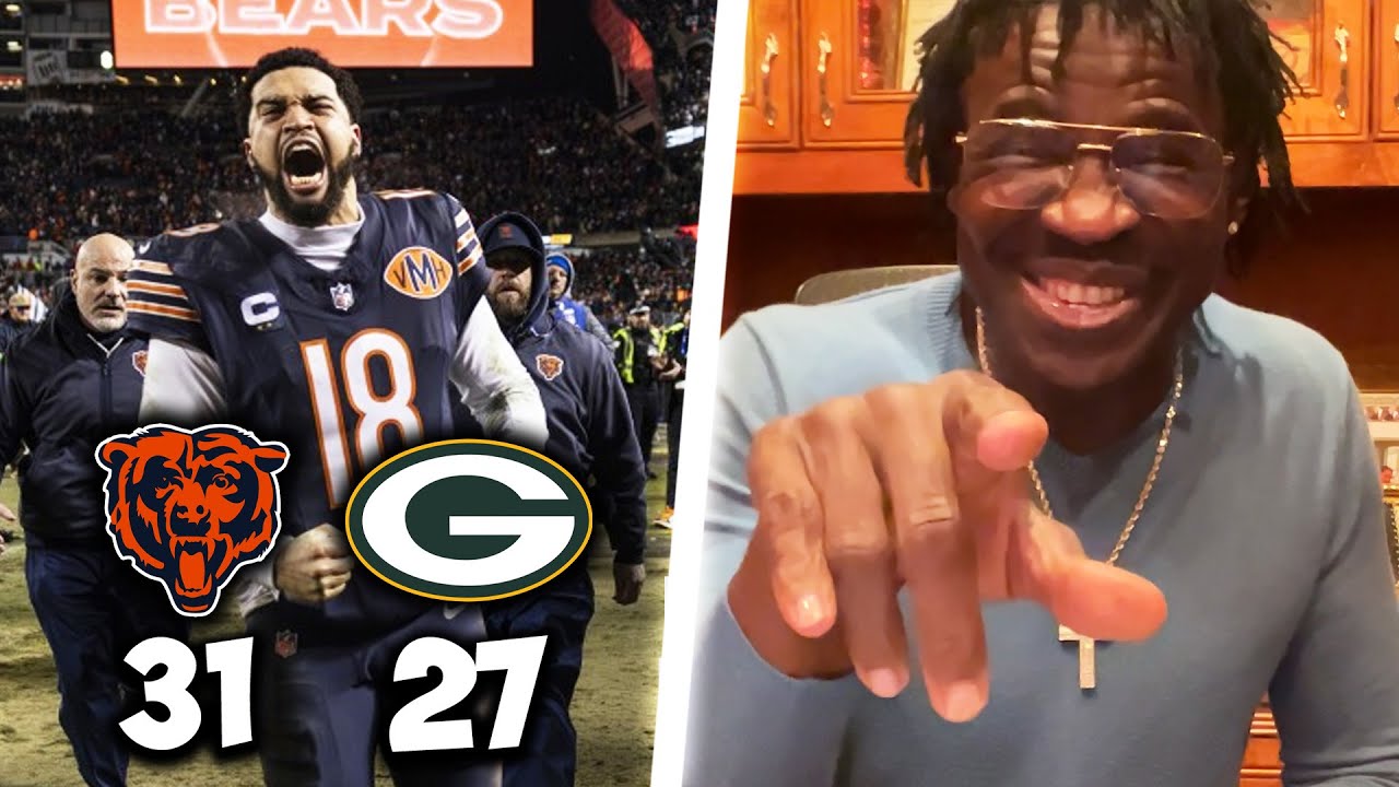 Michael Irvin Reacts to Bears Win vs Packers