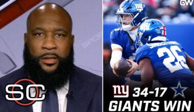 Jaxson Dart has locked up ROTY! - ESPN excites Giants DESTROY Cowboys 34-17 in season finale