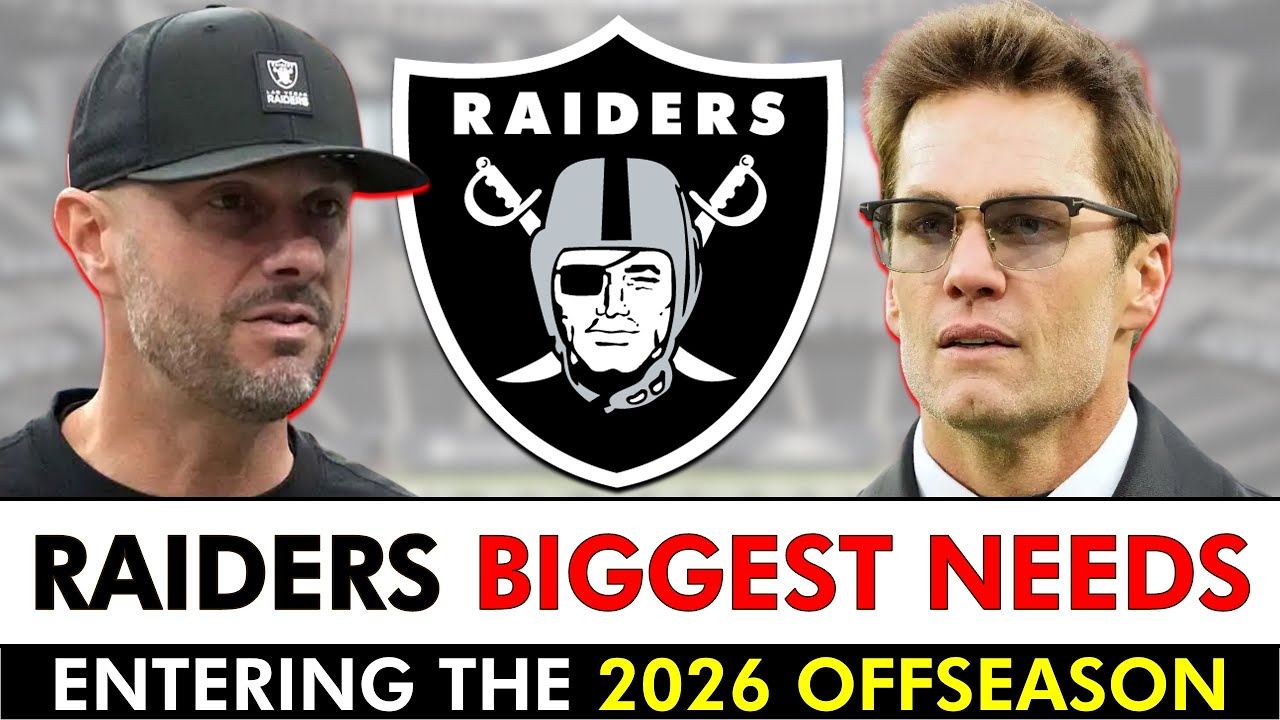 Las Vegas Raiders Team Needs Entering The 2026 Offseason To Address In NFL Free Agency & The Draft