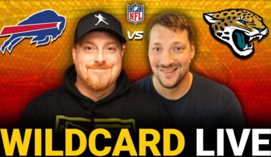 Bills vs Jaguars Live Reaction | NFL Wildcard playoff