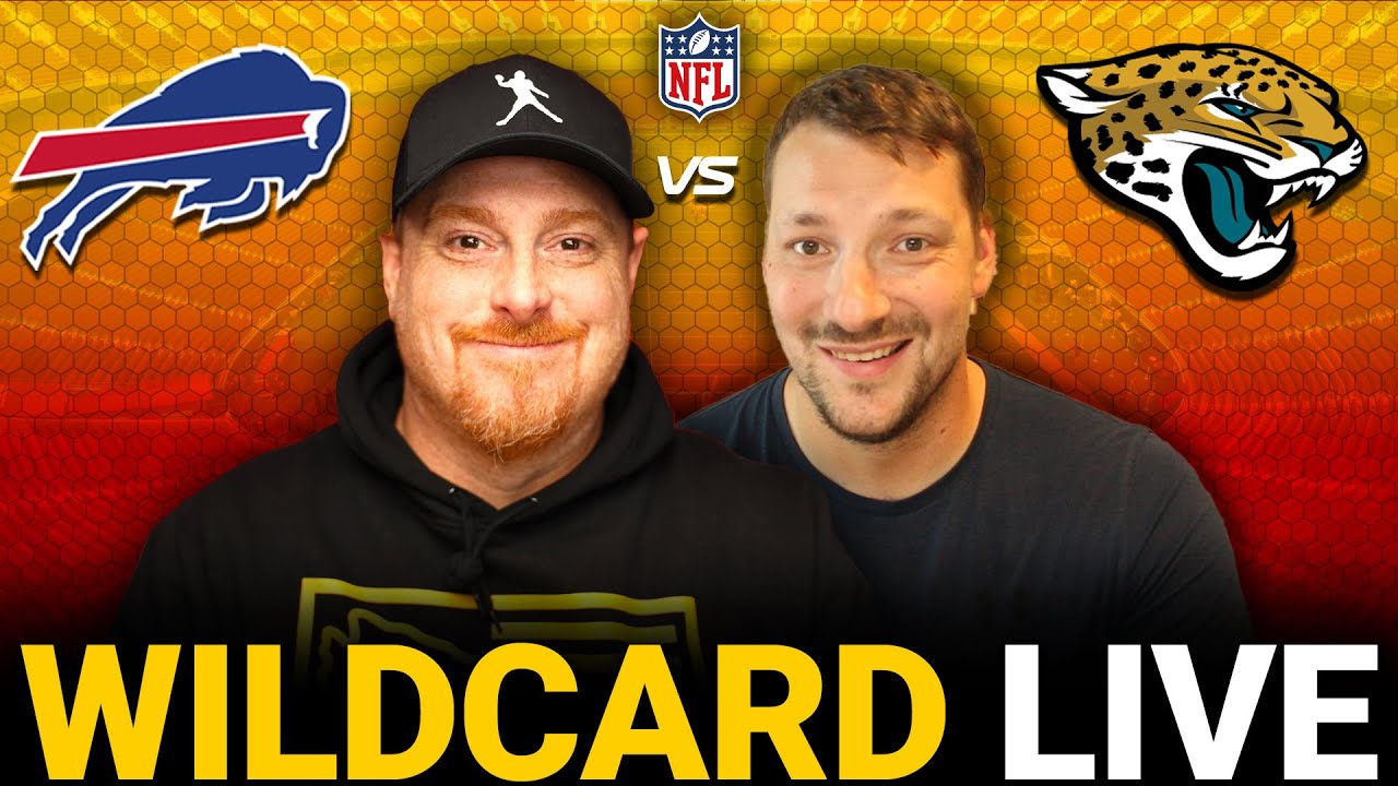 Bills vs Jaguars Live Reaction | NFL Wildcard playoff