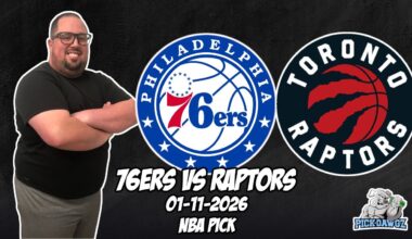 Philadelphia 76ers vs Toronto Raptors 1/11/26 NBA Free Picks & Prediction | NBA Betting Tips