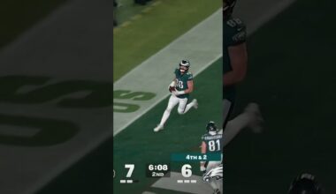 Jalen Hurts finding Dallas Goedert early and often 😤