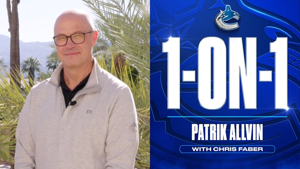 Patrik Allvin Exclusive One-on-One with Chris Faber at Canucks Annual Scouting Meetings