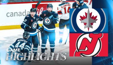 Winnipeg Jets vs. New Jersey Devils - Game Highlights