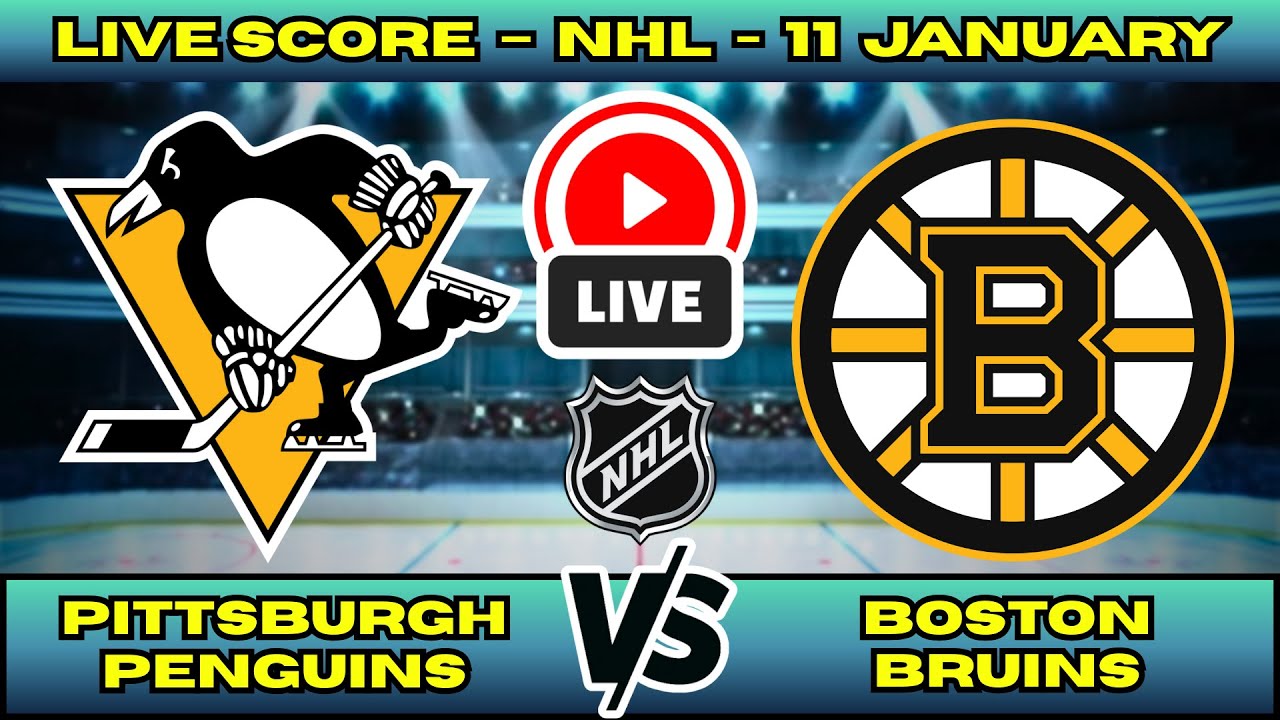 🔴 Pittsburgh Penguins vs Boston Bruins | NHL PLAY BY PLAY | Live Score Update Jan 11