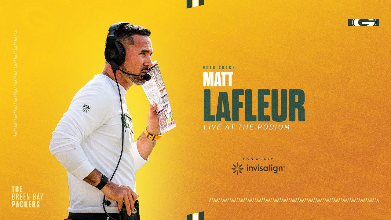 Head Coach Matt LaFleur Press Conference