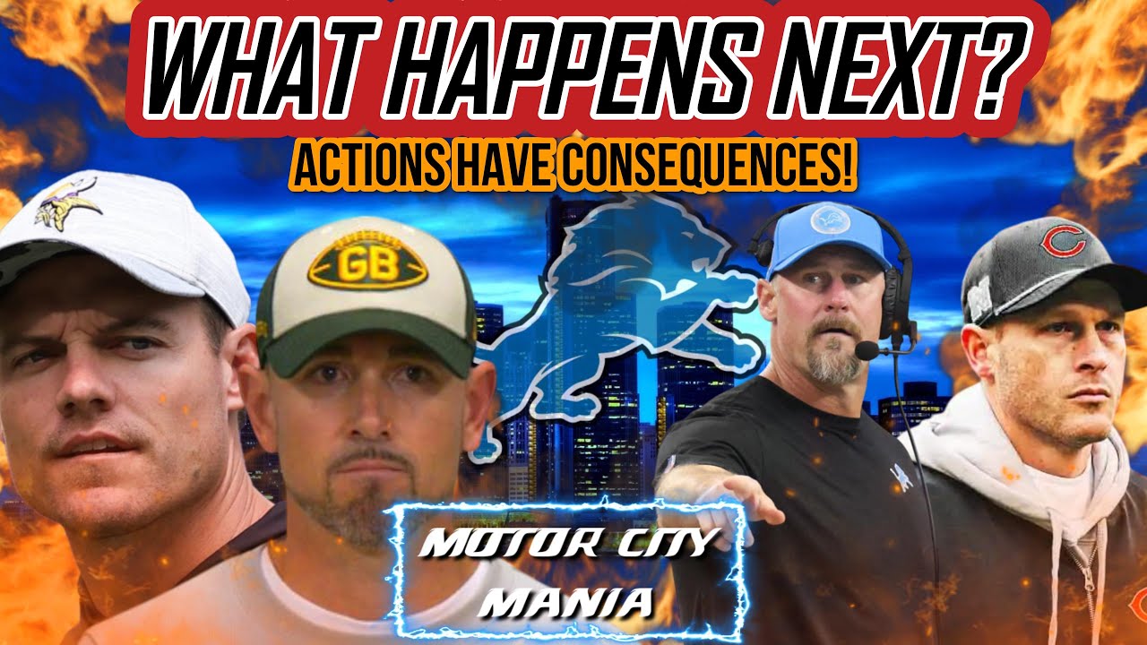 Detroit Lions RIPPLE EFFECT From Packers HUMILIATION Against Bears?
