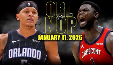 Orlando Magic vs New Orleans Pelicans Full Game Highlights – January 11, 2026 | NBA Season
