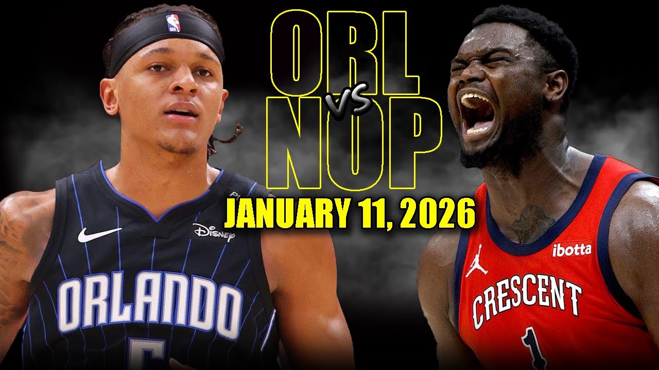 Orlando Magic vs New Orleans Pelicans Full Game Highlights – January 11, 2026 | NBA Season
