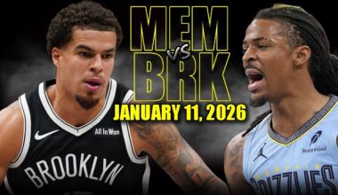 Memphis Grizzlies vs Brooklyn Nets Full Game Highlights – January 11, 2026 | NBA Season
