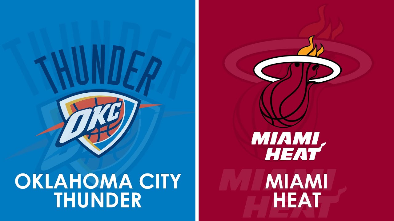Oklahoma City Thunder vs Miami Heat NBA Live Scoreboard
