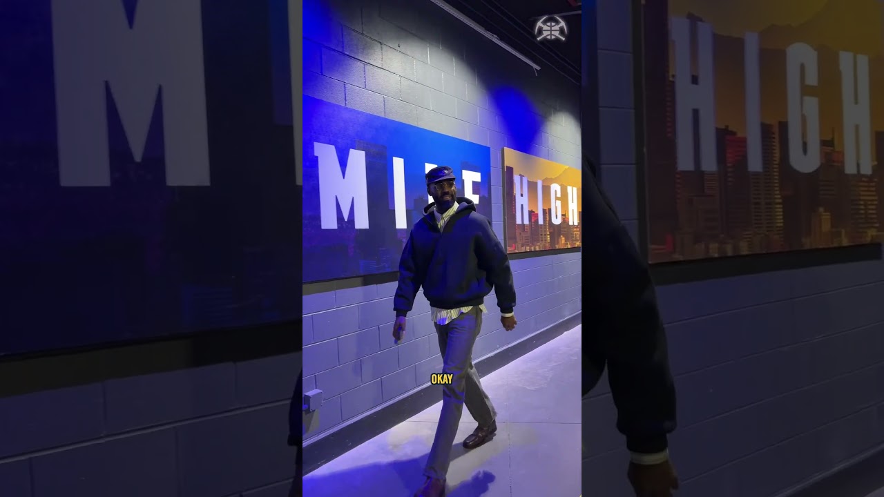 HI ZEKE 👋 #denvernuggets #nba