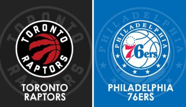 Toronto Raptors vs Philadelphia 76ers NBA Live Scoreboard