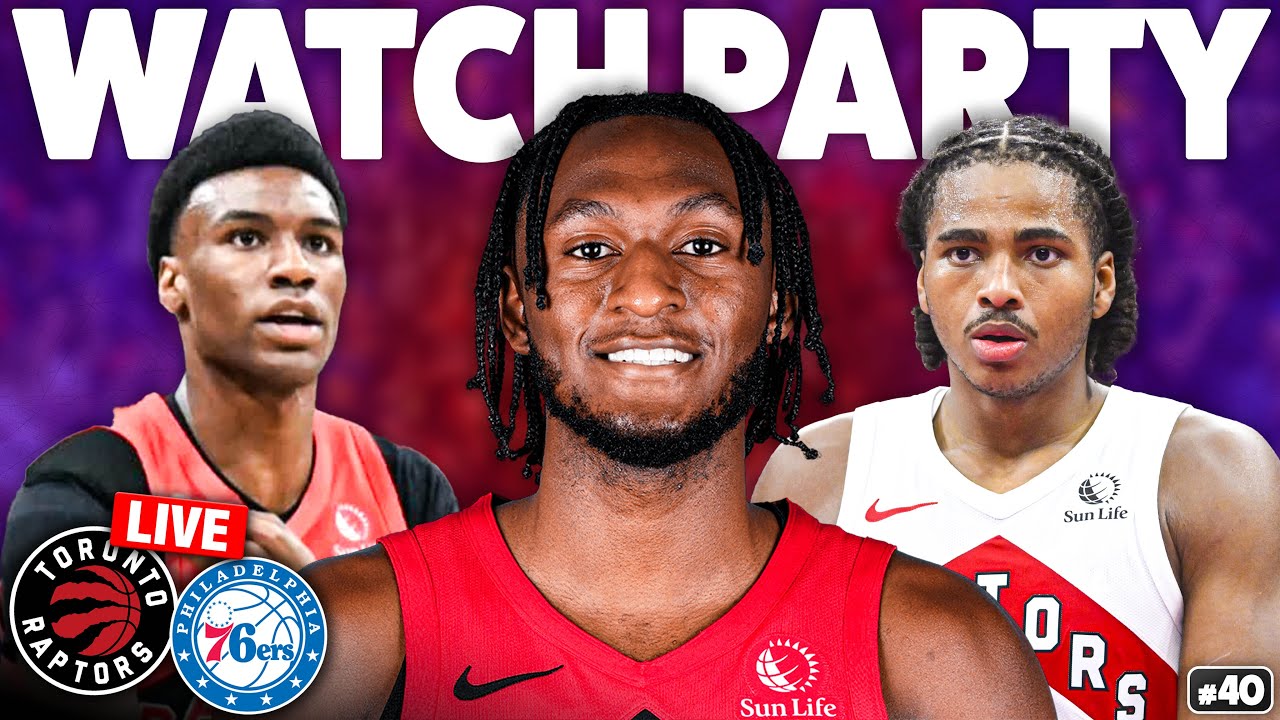 Raptors vs 76ers LIVE Watch Along | Next Man Up Attitude Needed For Toronto