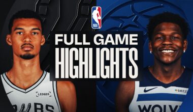 SPURS at TIMBERWOLVES | FULL GAME HIGHLIGHTS | January 11, 2026