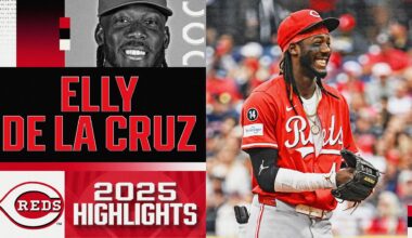 Elly De La Cruz played in ALL 162 GAMES during 2025 with the Reds! 🔴 (Highlight reel)