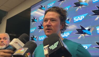 Toffoli on Sharks' Resilience, Celebrini's Pass | Sharks vs. Stars Post-Game (1.10.26)