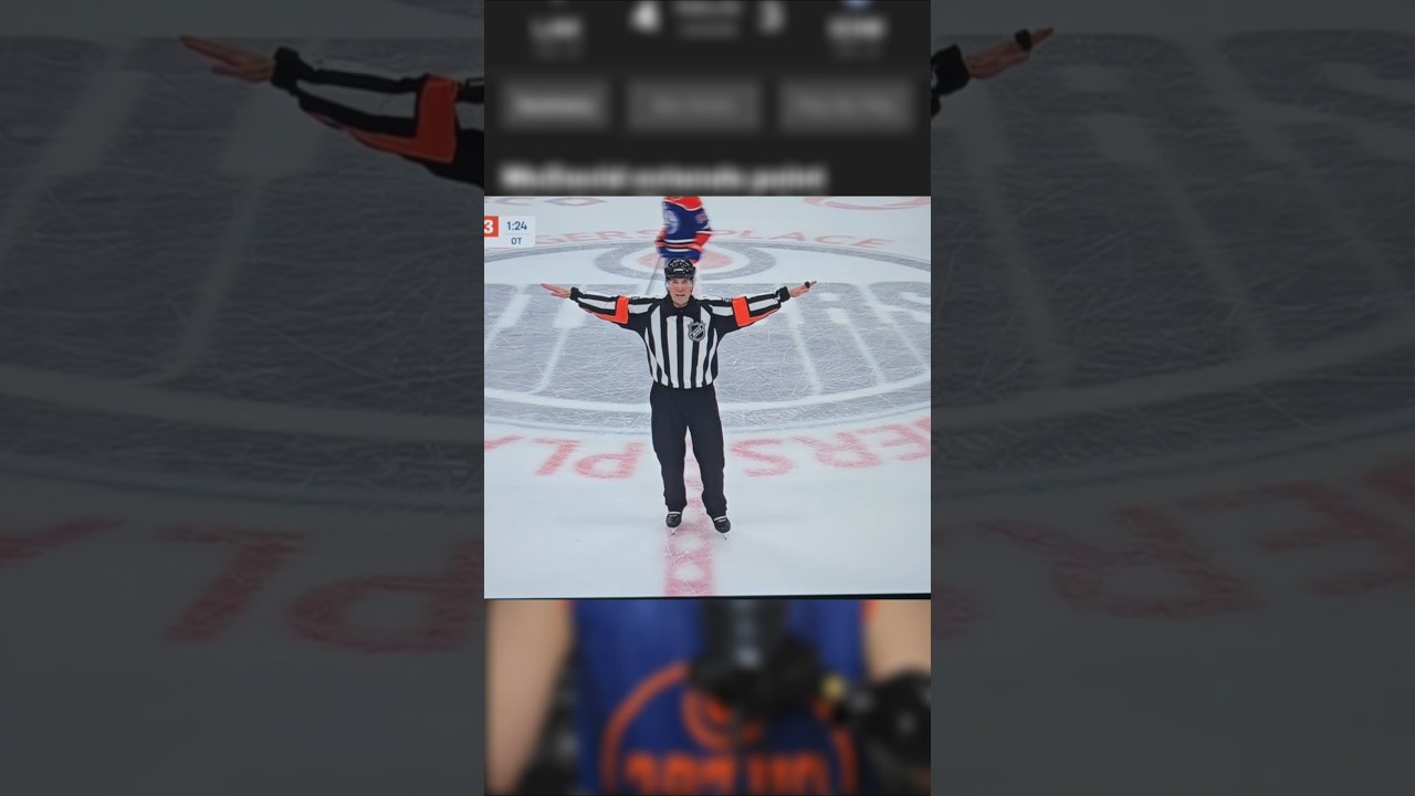 How the Edmonton Oilers got screwed against the LA Kings....