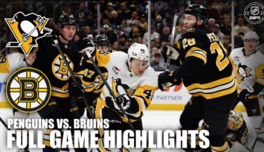 Pittsburgh Penguins vs. Boston Bruins | Full Game Highlights | ESPN NHL