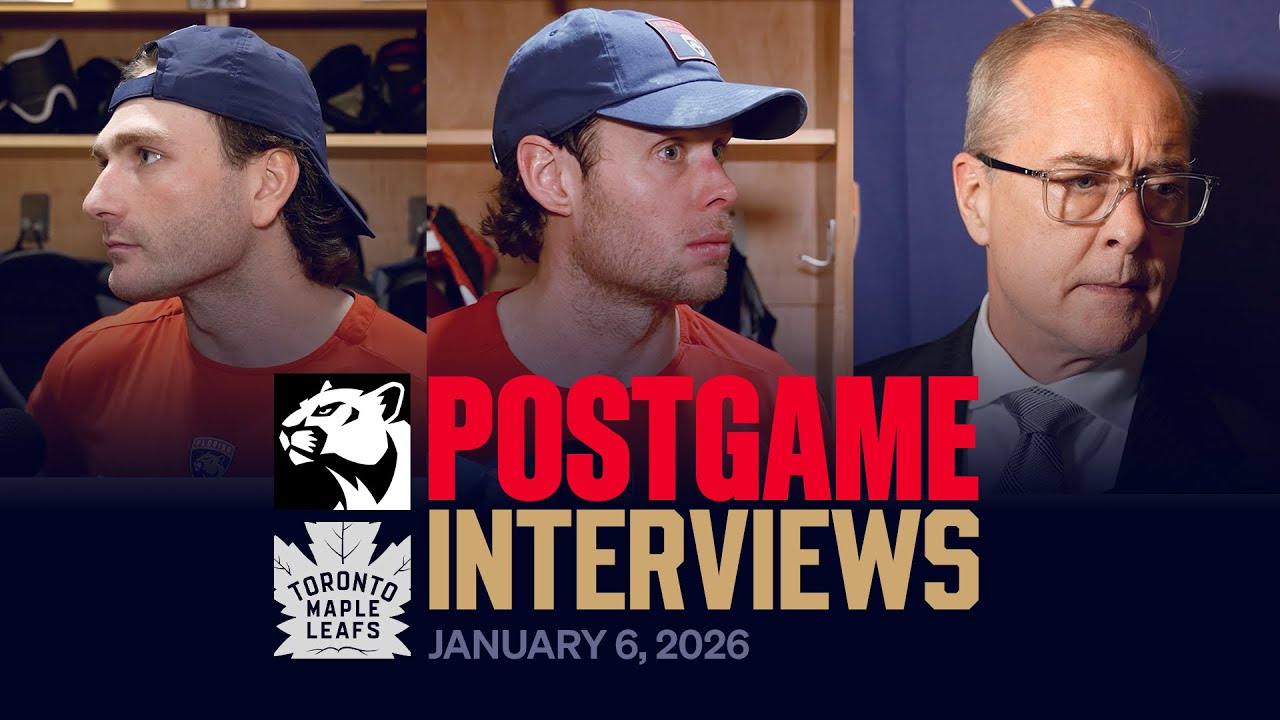 Postgame Reaction vs Toronto Maple Leafs | 01.06.26
