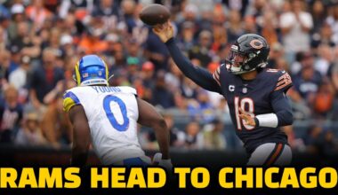 Rams matchup is SET they will head to CHICAGO to face the Bears in Round 2