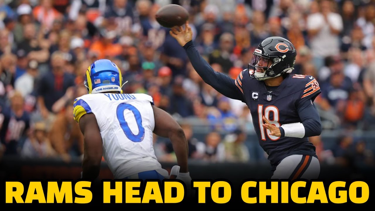 Rams matchup is SET they will head to CHICAGO to face the Bears in Round 2