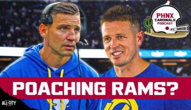 Arizona Cardinals REQUEST Coaching Interviews With LA Rams ELITE Coordinator Duo LaFleur and Shula