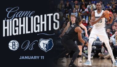 Memphis Grizzlies Highlights vs. Brooklyn Nets