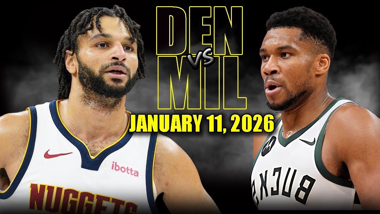 Denver Nuggets vs Milwaukee Bucks Full Game Highlights – January 11, 2026 | NBA Season