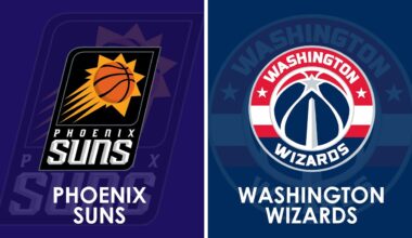 Phoenix Suns vs Washington Wizards NBA Live Scoreboard