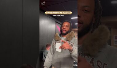 ⭐️ HAVE YOU VOTED TODAY? CAVS.COM/VOTE! #cavs #nba #donovanmitchell #evanmobley #dariusgarland