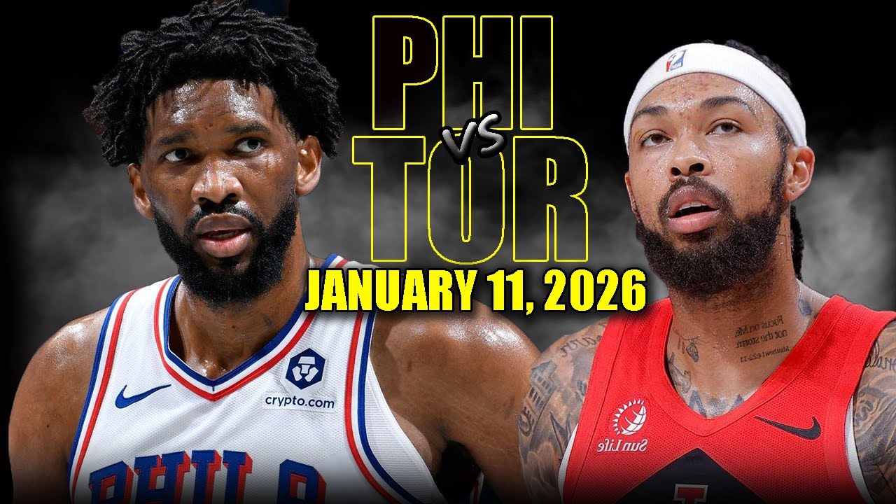 Philadelphia 76ers vs Toronto Raptors Full Game Highlights – January 11, 2026 | NBA Season