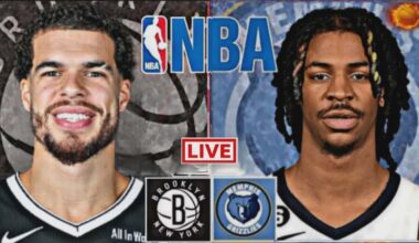 LIVE: BROOKLYN NETS vs MEMPHIS GRIZZLIES | NBA | PLAY BY PLAY | SCOREBOARD