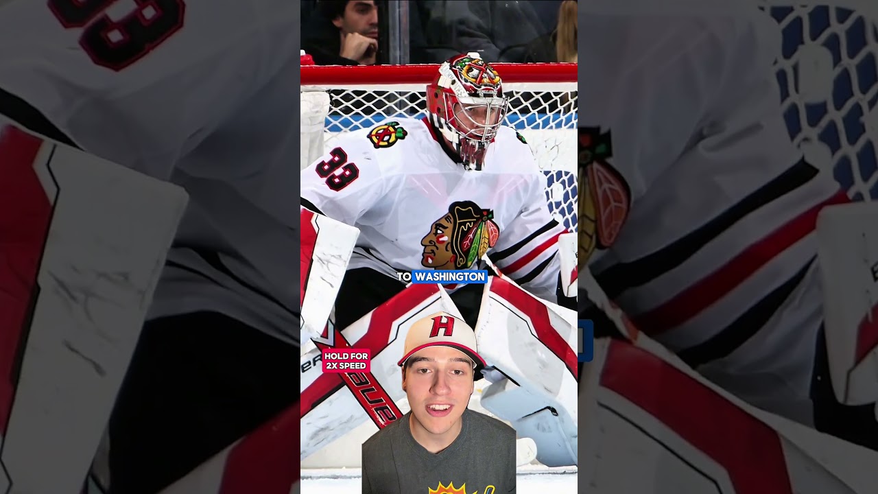 This Goalie Prospect for the Chicago Blackhawks Stepped Up Big Time!