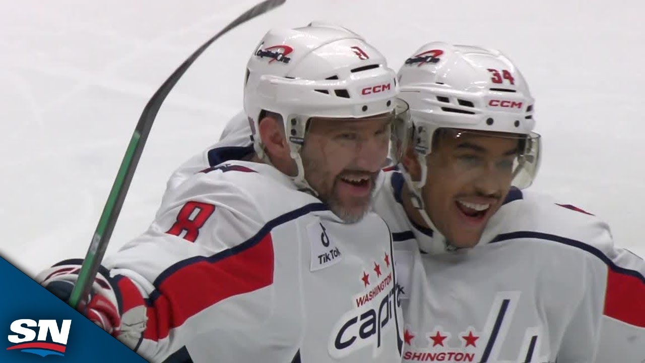 Capitals' Alex Ovechkin Blasts Home One-Timer For His 20th Goal Of Season