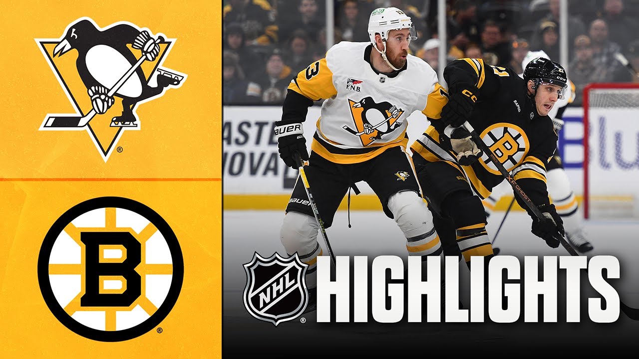 Penguins vs. Bruins | NHL Highlights | January 11, 2026