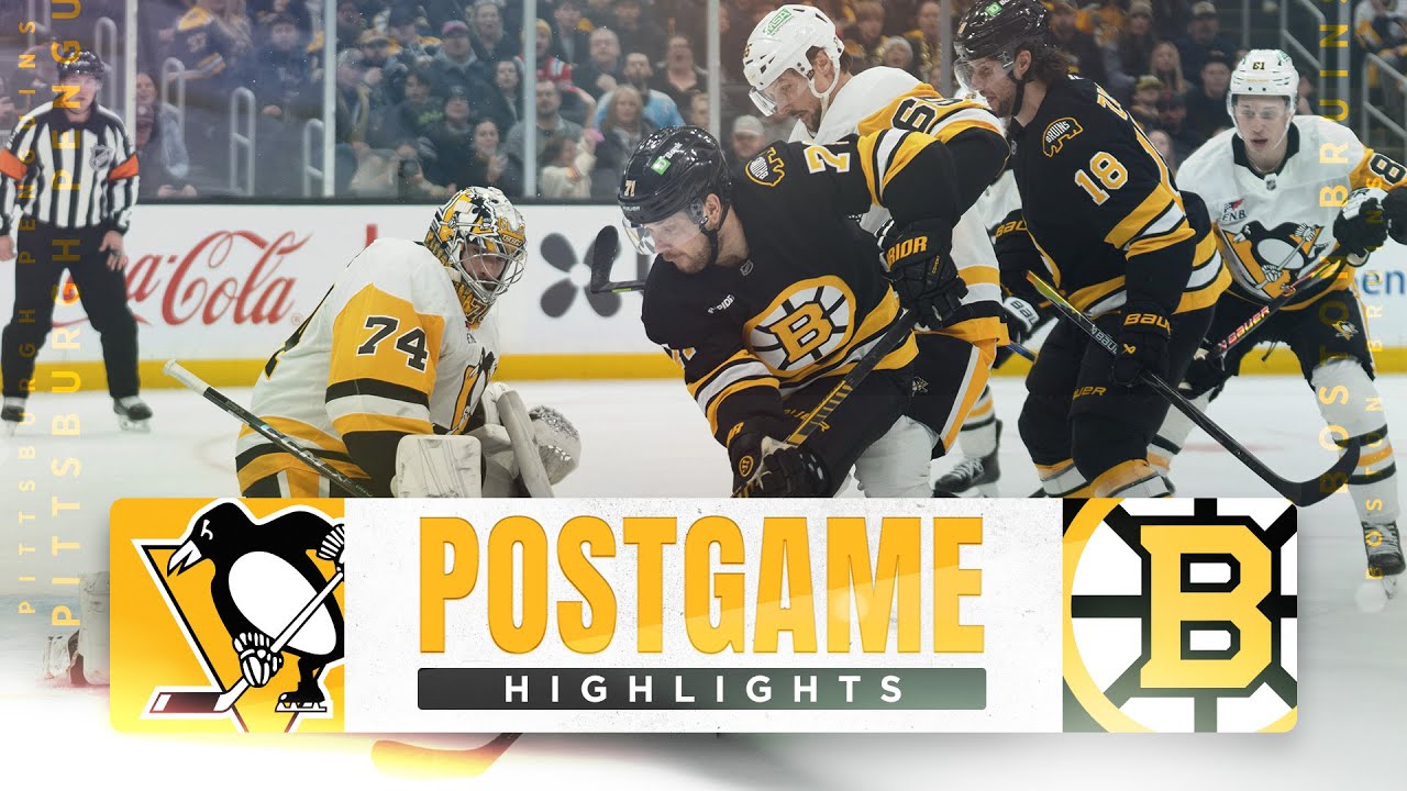 CONDENSED GAME: Boston Bruins vs. Pittsburgh Penguins - 1/11/2026