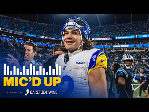 Puka Nacua Mic'd Up For 2-Touchdown Game vs. Panthers In Wild Card Round | Rams Mic'd Up