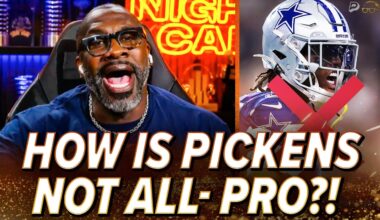 Shannon Sharpe LIVID Cowboys WR George Pickens was SNUBBED as an All-Pro! | Nightcap