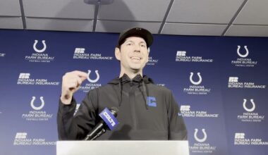 Indianapolis Colts' Shane Steichen Reacts to End of 'Disappointing' Season: 'Wasn't Good Enough'