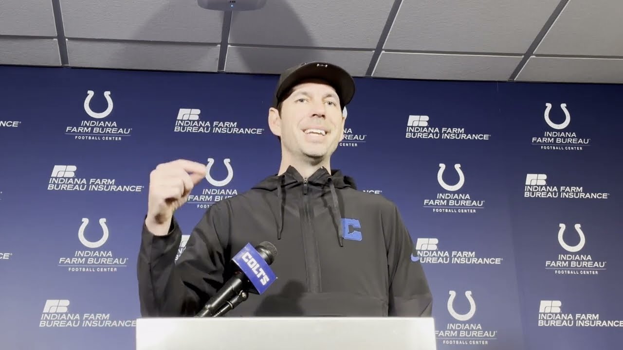 Indianapolis Colts' Shane Steichen Reacts to End of 'Disappointing' Season: 'Wasn't Good Enough'