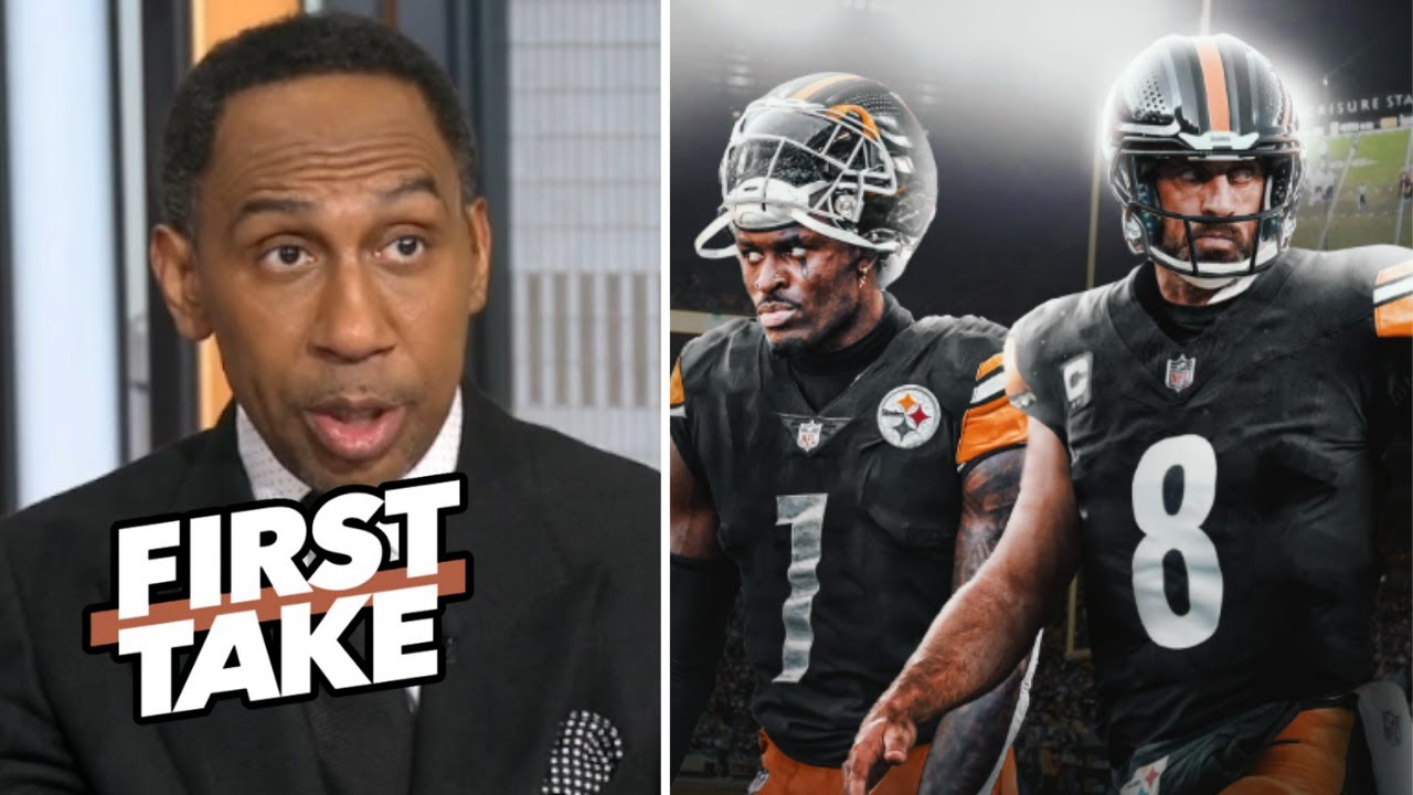 FIRST TAKE | Aaron Rodgers will beat Stroud & Texans with DK Metcalf back - Stephen A. on Wild Card