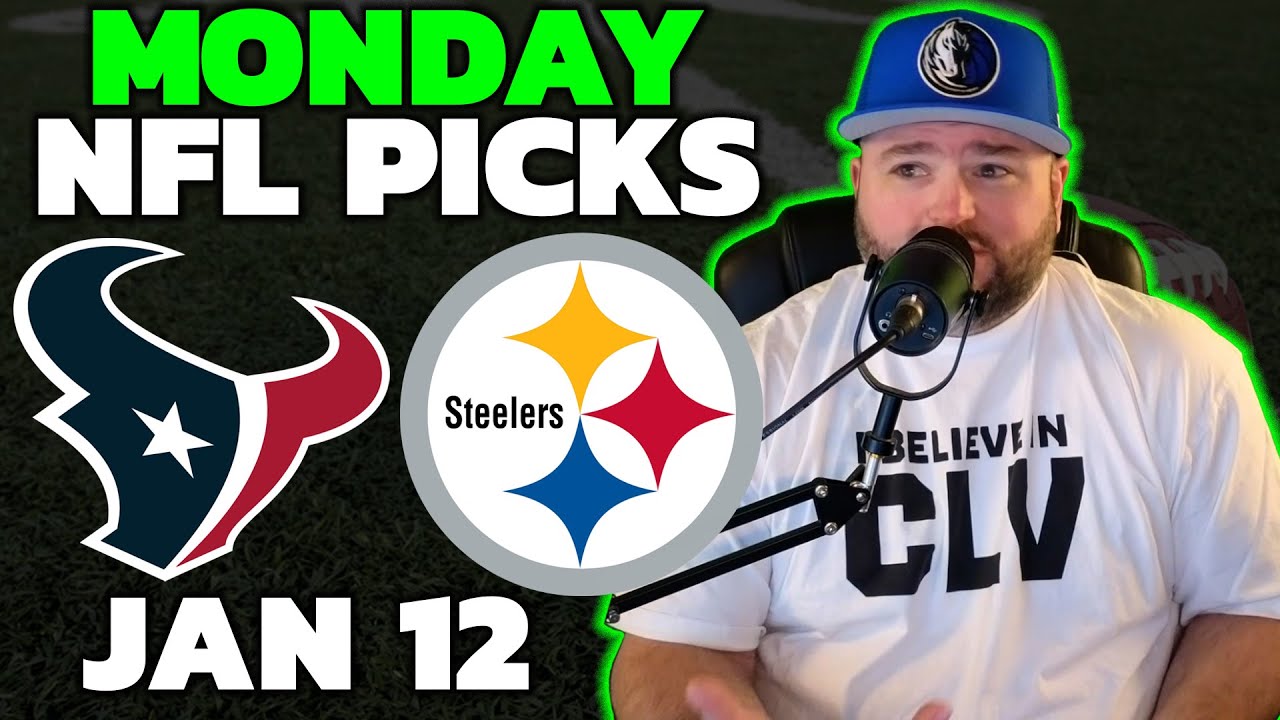 Texans vs Steelers NFL Playoffs - Picks with Kyle Kirms