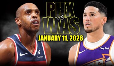 Phoenix Suns vs Washington Wizards Full Game Highlights – January 11, 2026 | NBA Season