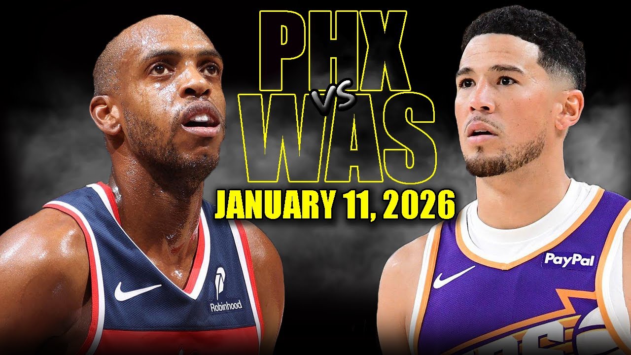 Phoenix Suns vs Washington Wizards Full Game Highlights – January 11, 2026 | NBA Season