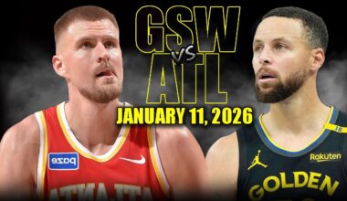 Golden State Warriors vs Atlanta Hawks Full Game Highlights – January 11, 2026 | NBA Season