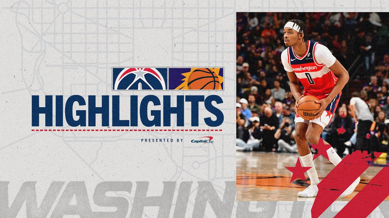 Highlights: Washington Wizards at Phoenix Suns | 01.11.26