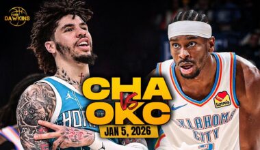 Charlotte Hornets vs Oklahoma City Thunder Full Game Highlights | Jan 5, 2026 | FreeDawkins